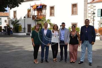 Héctor León toma posesión como concejal en Telde (Foto TA y Daniel Amador)